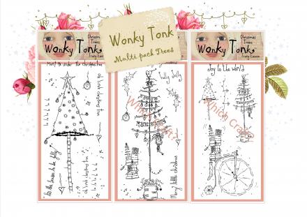 Wonky Tonk Christmas Trees