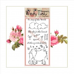 which craft? dl stamp set wonky tonk dreamers - dream big