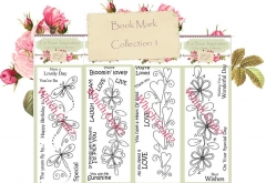 which craft? book mark size stamp set of 4- 'you're loved', 'live, laugh, love', 'wonderful day' and 'have a lovely day'
